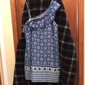 Stitch fix 1 shoulder dress.